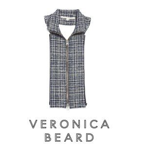 VERONICA BEARD Adara Dickey Green Navy Plaid